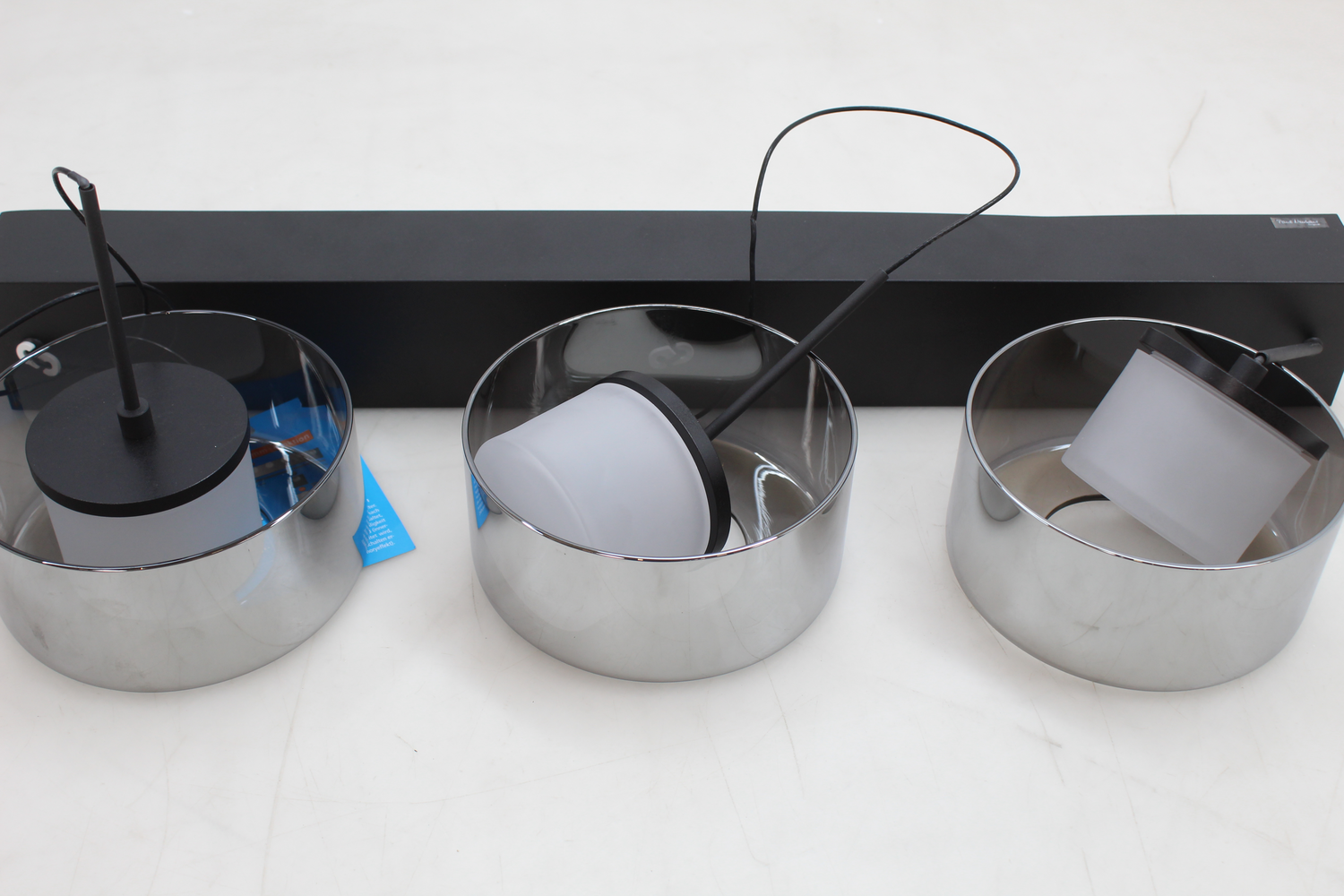 B-Ware Paul Neuhaus Led Hängelampe Rika 71 Cm Glas Dimmbar Lampe Leuchte Spot Licht