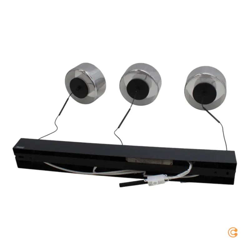 B-Ware Paul Neuhaus Pendelleuchte Hängeleuchte Led Rika Glas Dimmbar Schwarz546