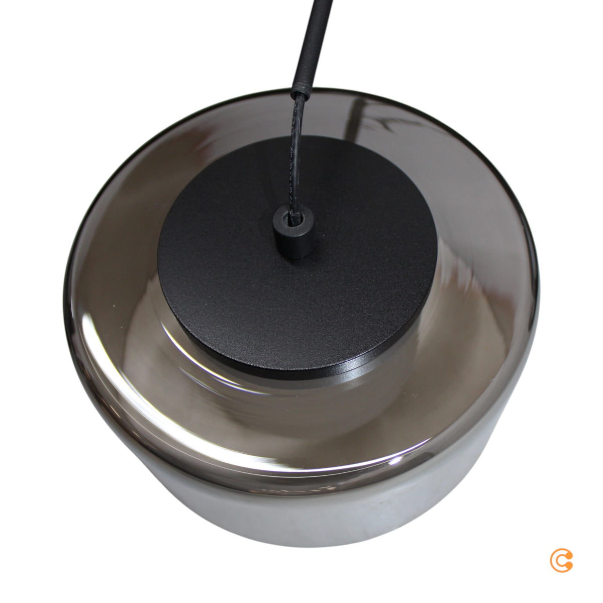 Paul Neuhaus Hängelampe Pendelleuchte LED Glas schwarz dimmbar Rika 135 cm890 - 4012248383094