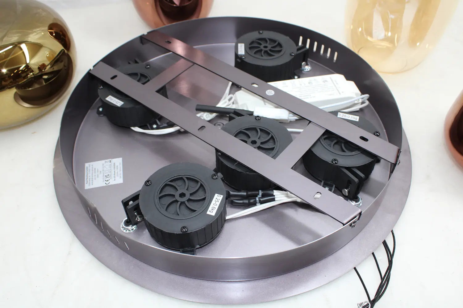 B-Ware Paul Neuhaus Pendelleuchte Hängelampe Led Bunt Glas Irides Siehe Text/Foto - 4012248383681