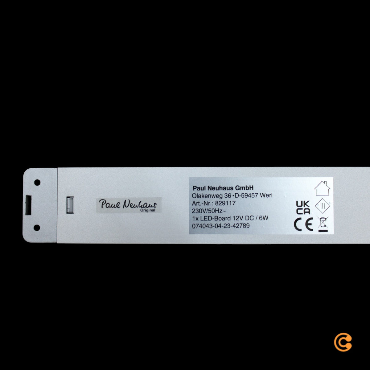 Paul Neuhaus 1122-95 HELENA LED-Unterbauleuchte Lampe 6W Warmweiß Aluminium - 4012248291177
