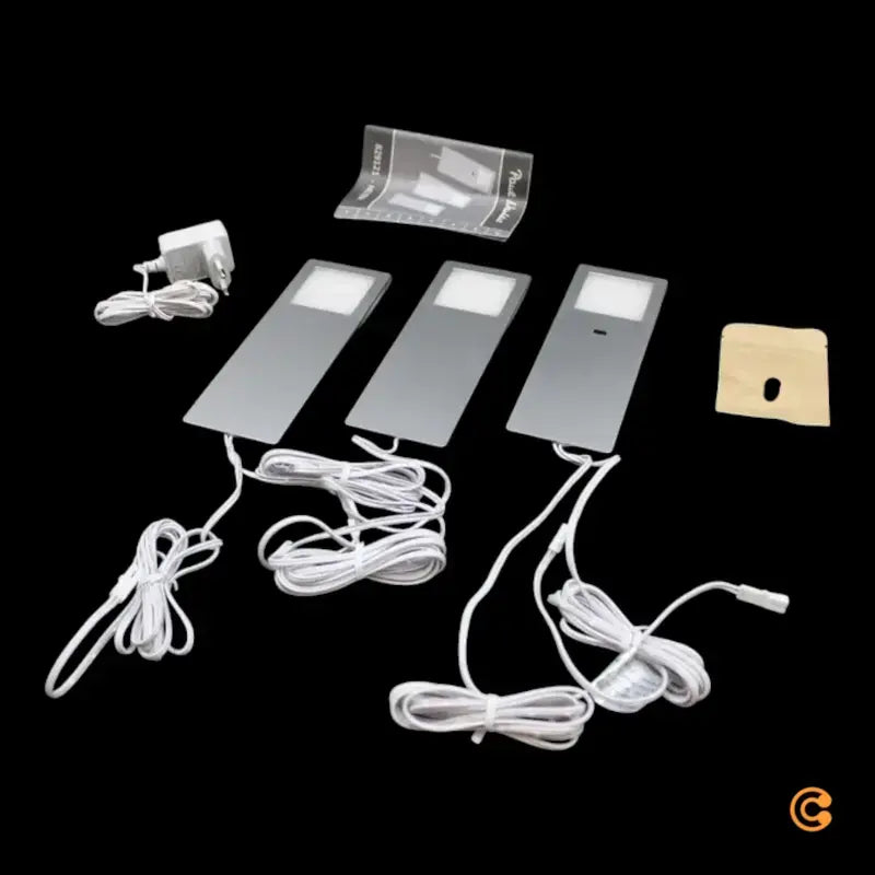 B-Ware Paul Neuhaus Led Möbelleuchte Unterbauleuchte Aluminium 19x7cm 3er Set - 7610578