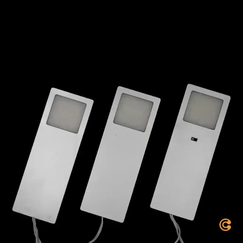 B-Ware Paul Neuhaus Led Möbelleuchte Unterbauleuchte Aluminium 19x7cm 3er Set - 7610578