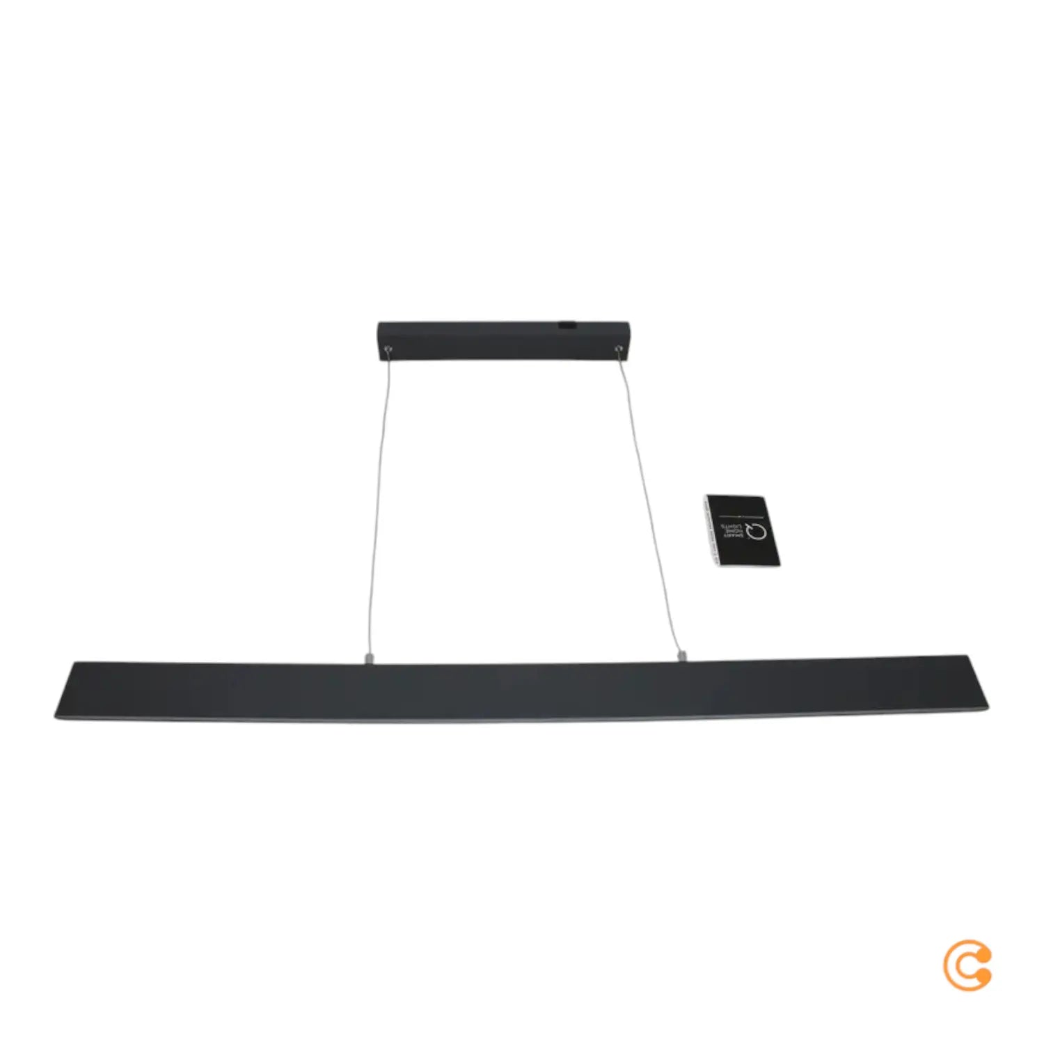 B-Ware Paul Neuhaus Led Pendelleuchte Deckenlampe Nila Anthrazit Weiß 121cm 2 Flammig - 4012248358566