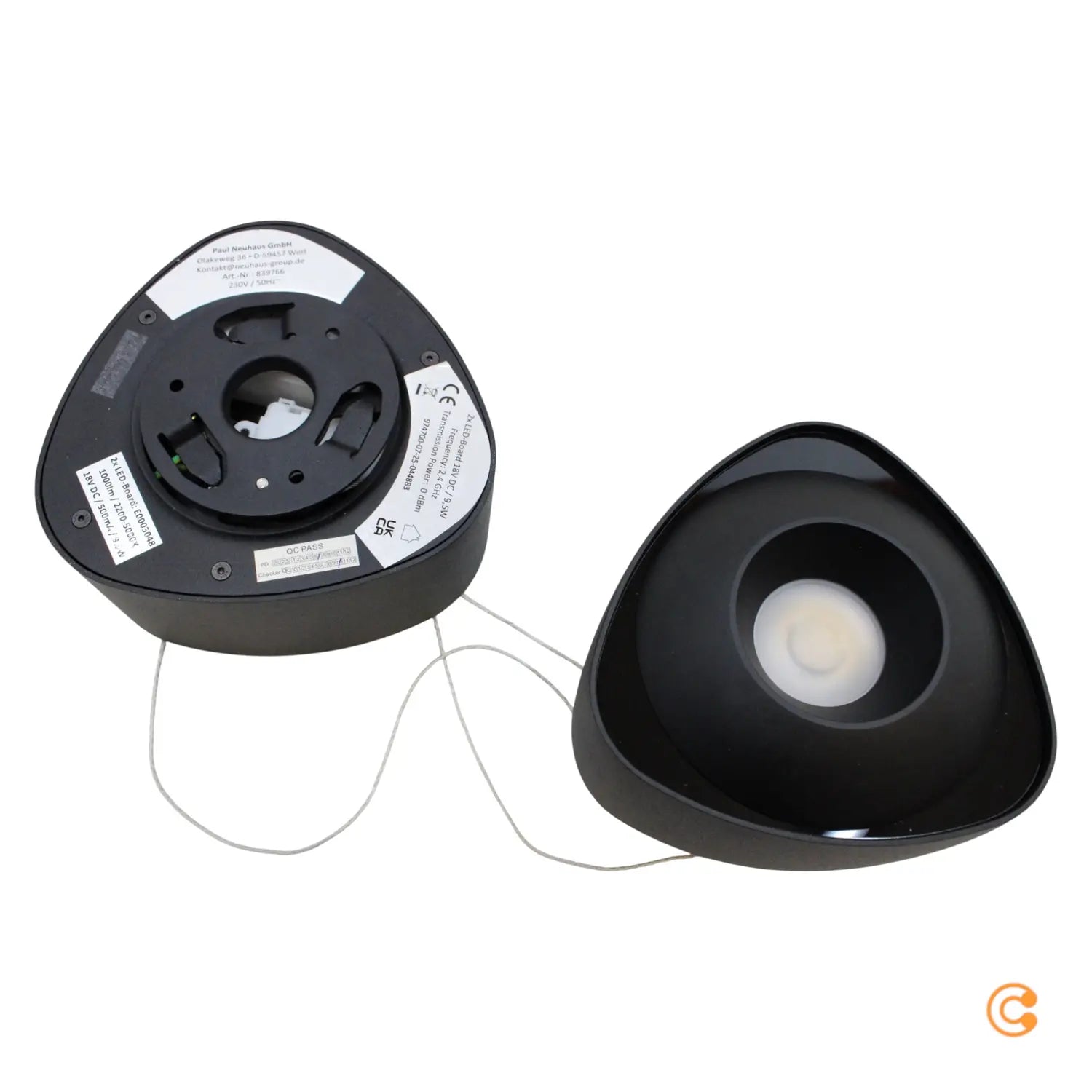 B-Ware Pendelleuchte Hängeleuchte Led Paul Neuhaus Q Stretto Bronze Fernbedienung - 4012248397664