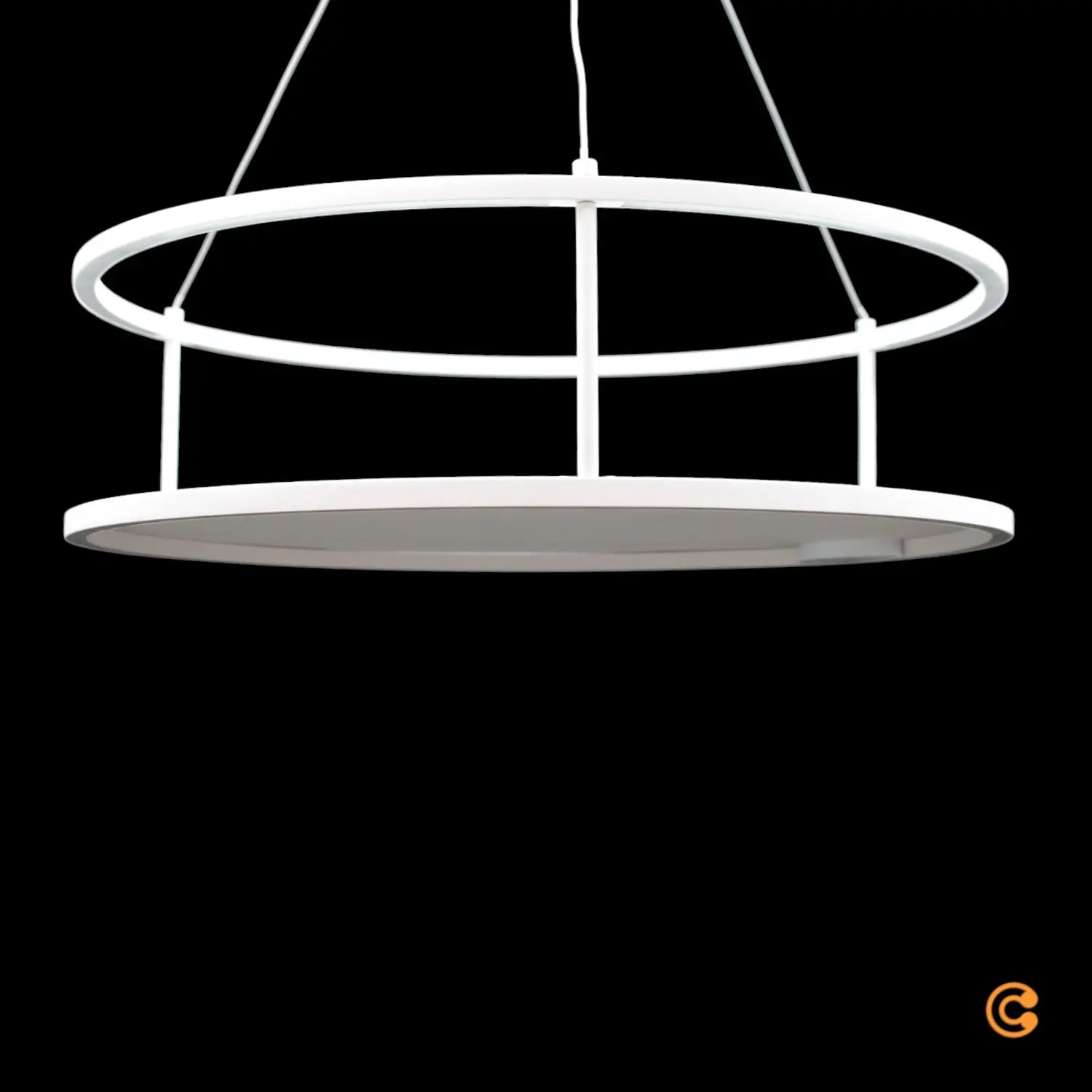 B-Ware Paul Neuhaus Pendelleuchte Hängelampe Led Contura Ablagefläche Touchdimmer Weiß - 4012248398395