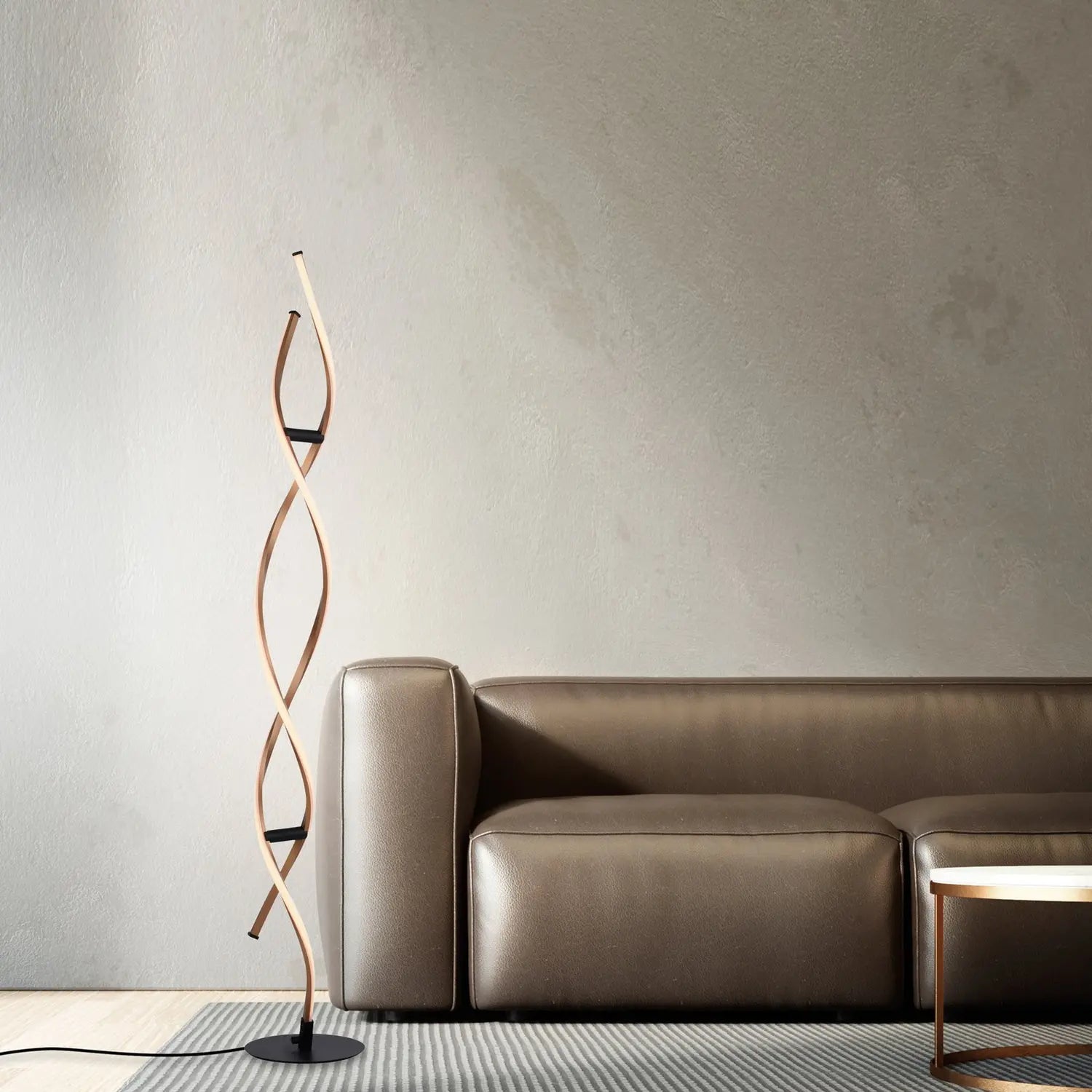 B-Ware Paul Neuhaus Led Stehleuchte Polina Stehlampe Standleuchte Gold Metall Dimmbar - 4012248371695