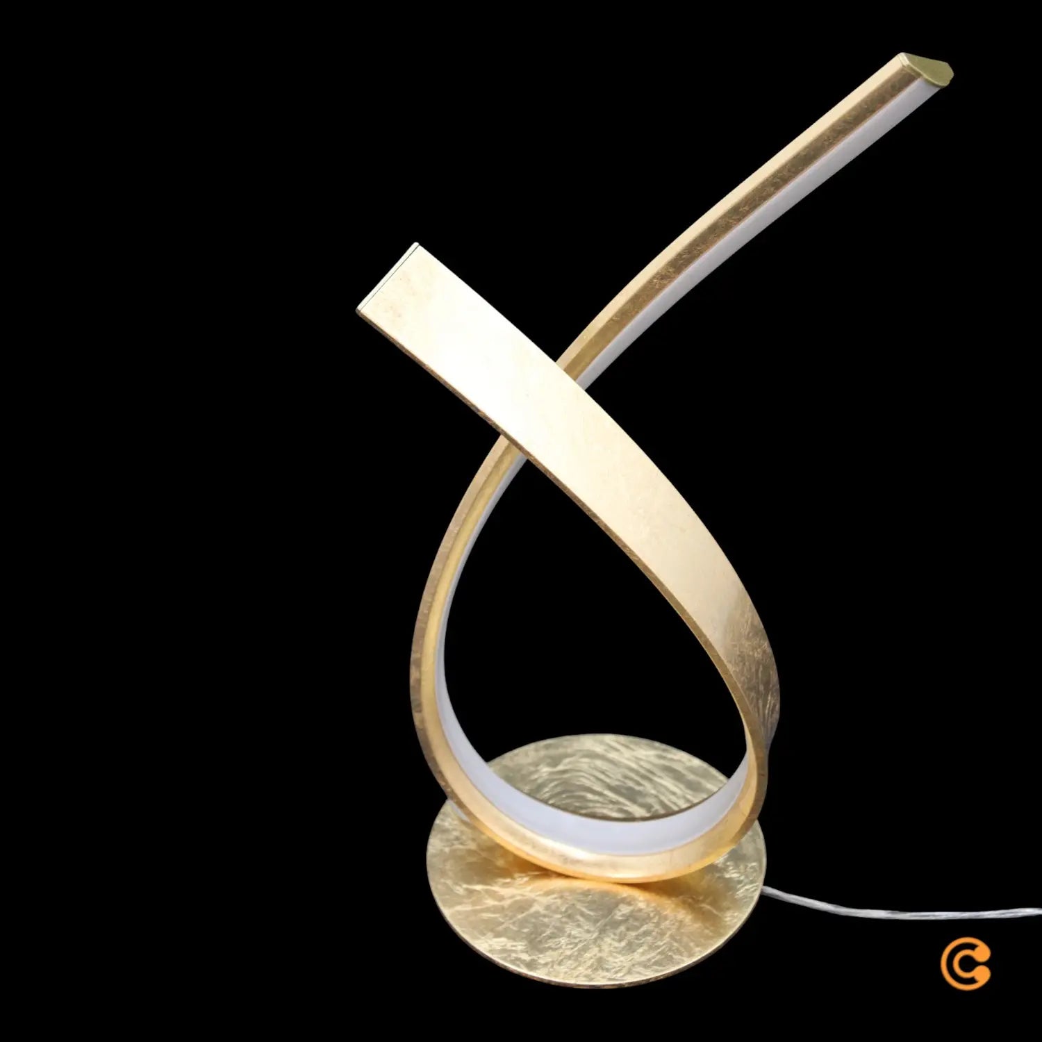 B-Ware Paul Neuhaus Led Tischleuchte Tischlampe Linda Gold Dimmbar Metall Wohnraum