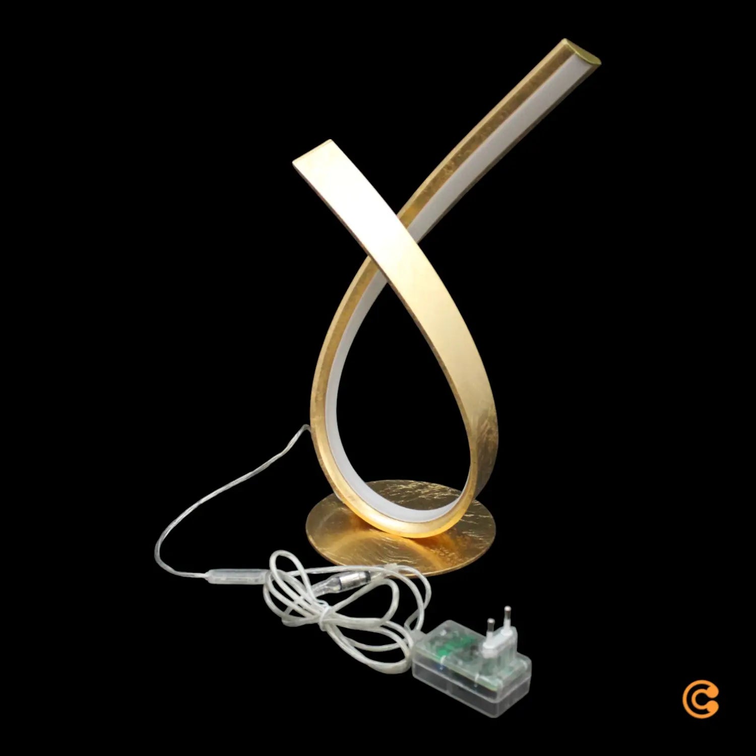 B-Ware Paul Neuhaus Led Tischleuchte Tischlampe Linda Gold Dimmbar Metall Wohnraum