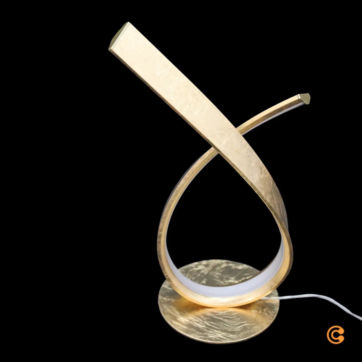 B-Ware Paul Neuhaus Led Tischleuchte Tischlampe Linda Gold Dimmbar Metall Wohnraum