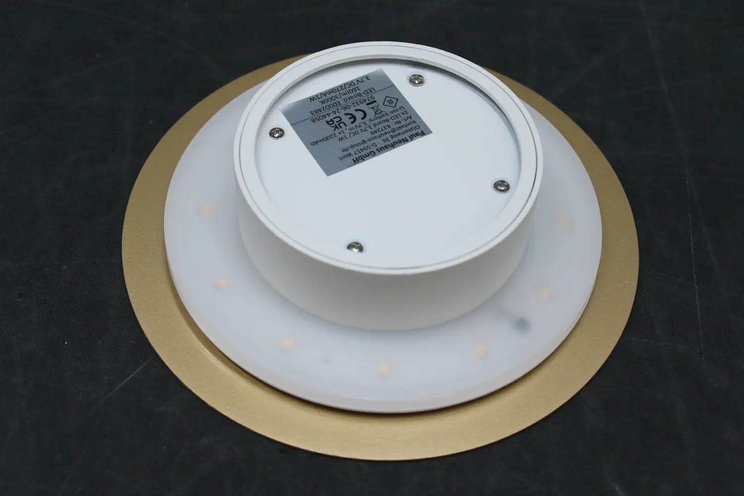 B-Ware Paul Neuhaus Wandleuchte Wandlampe Led Akku Puntua Messing Matt Siehe Text - 4012248372494