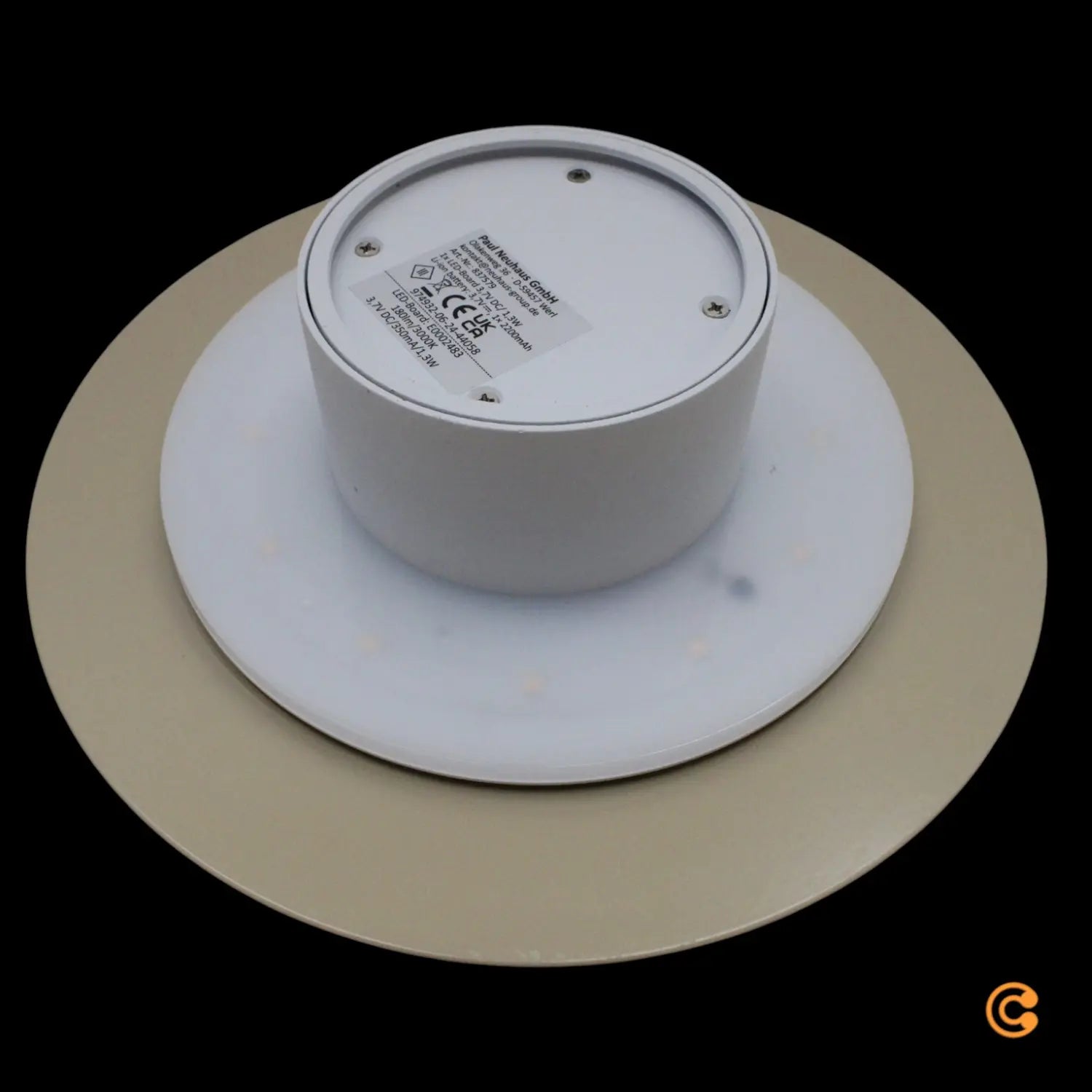 B-Ware Paul Neuhaus Wandleuchte Lampe Led Akku Holz Fernbedienung Puntua Holz ø 25 Cm - 4012248375792