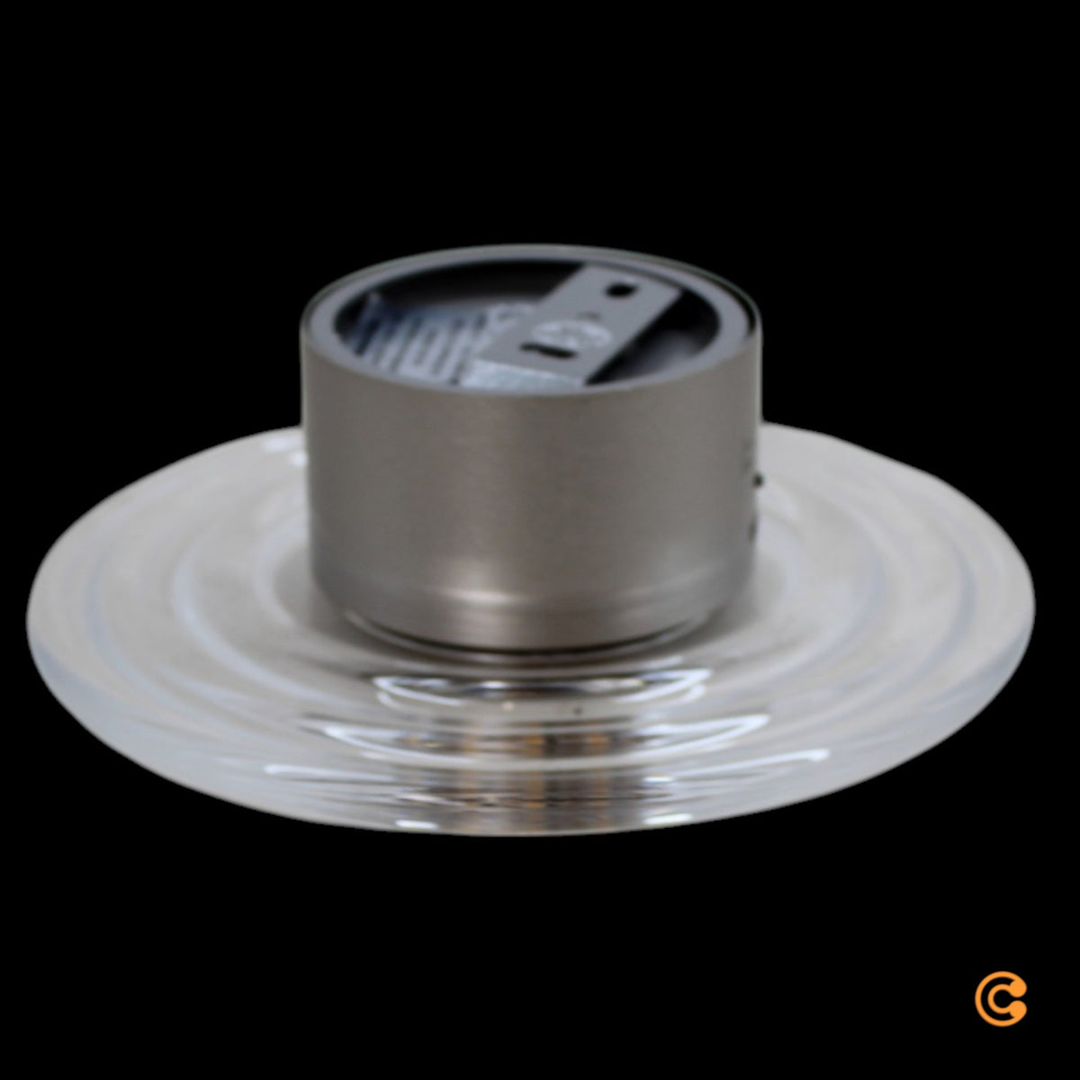 Paul Neuhaus Wandleuchte Wandlampe LED Akku Glas Eisen transparent stahl dimmbar - 4012248396209