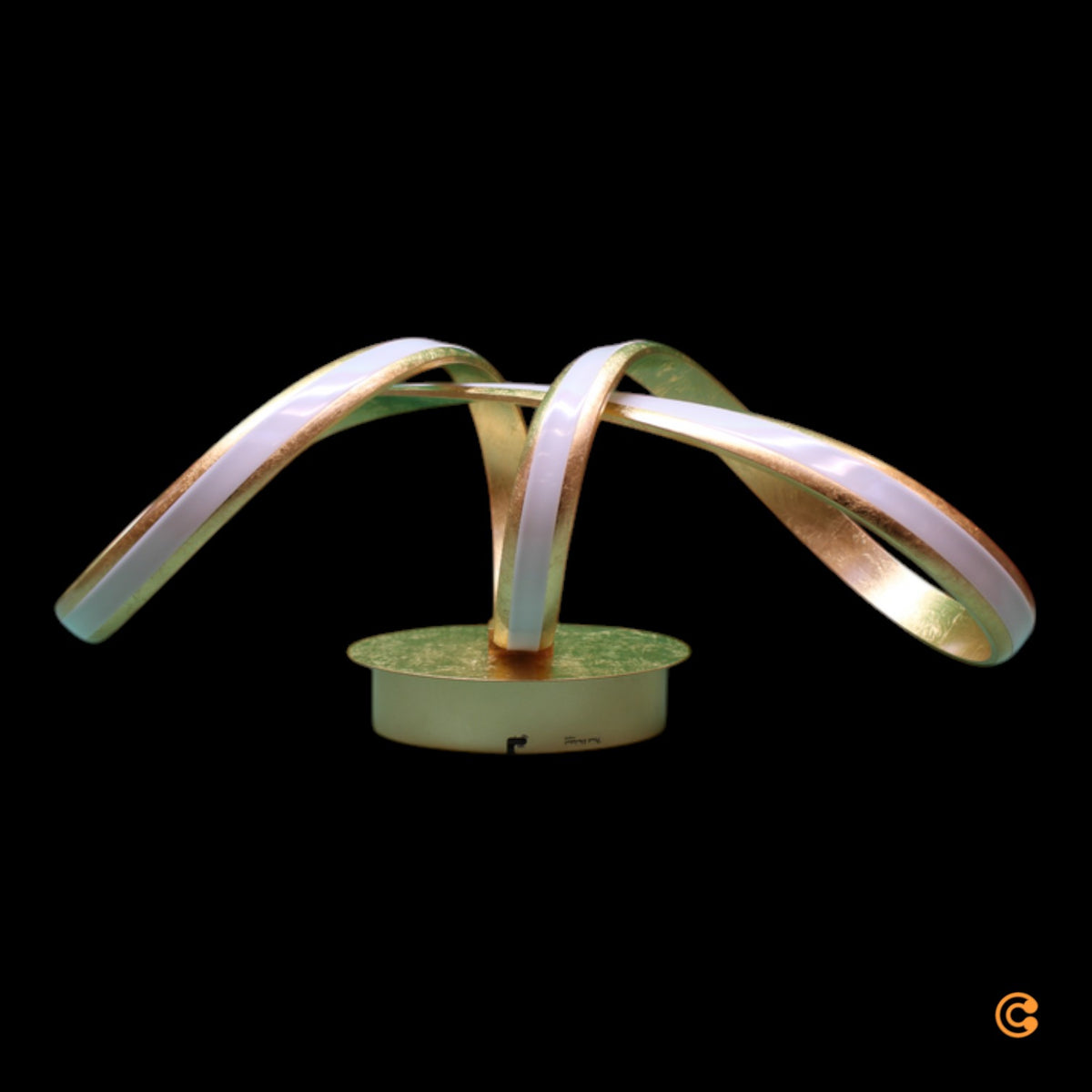 Deckenleuchte Lampe Paul Neuhaus LED Melinda Blattgold dimmbar Memory Funktion O - 4012248327609