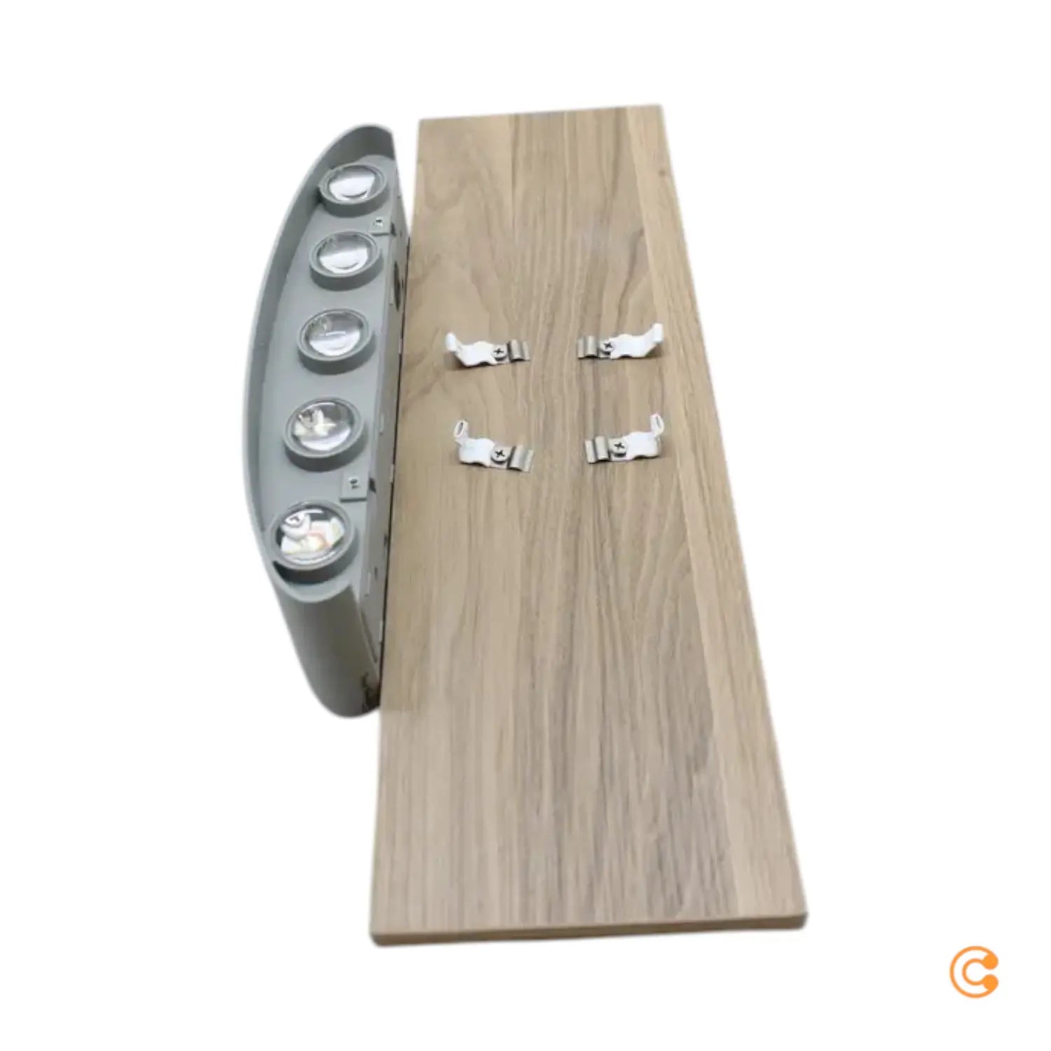 B-Ware Paul Neuhaus Palma Led Wandleuchte Wandlicht Bilderleuchte Holz 45cm Siehe Text - 4012248358306