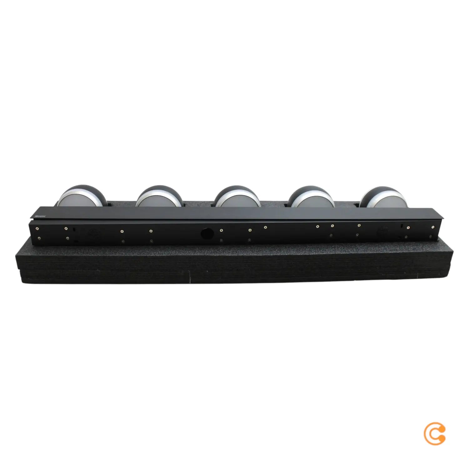 B-Ware Paul Neuhaus Pure Led Hängelampe Falling Rings Schwarz Fernbedienung 101 Cm 5flg - 4012248396575