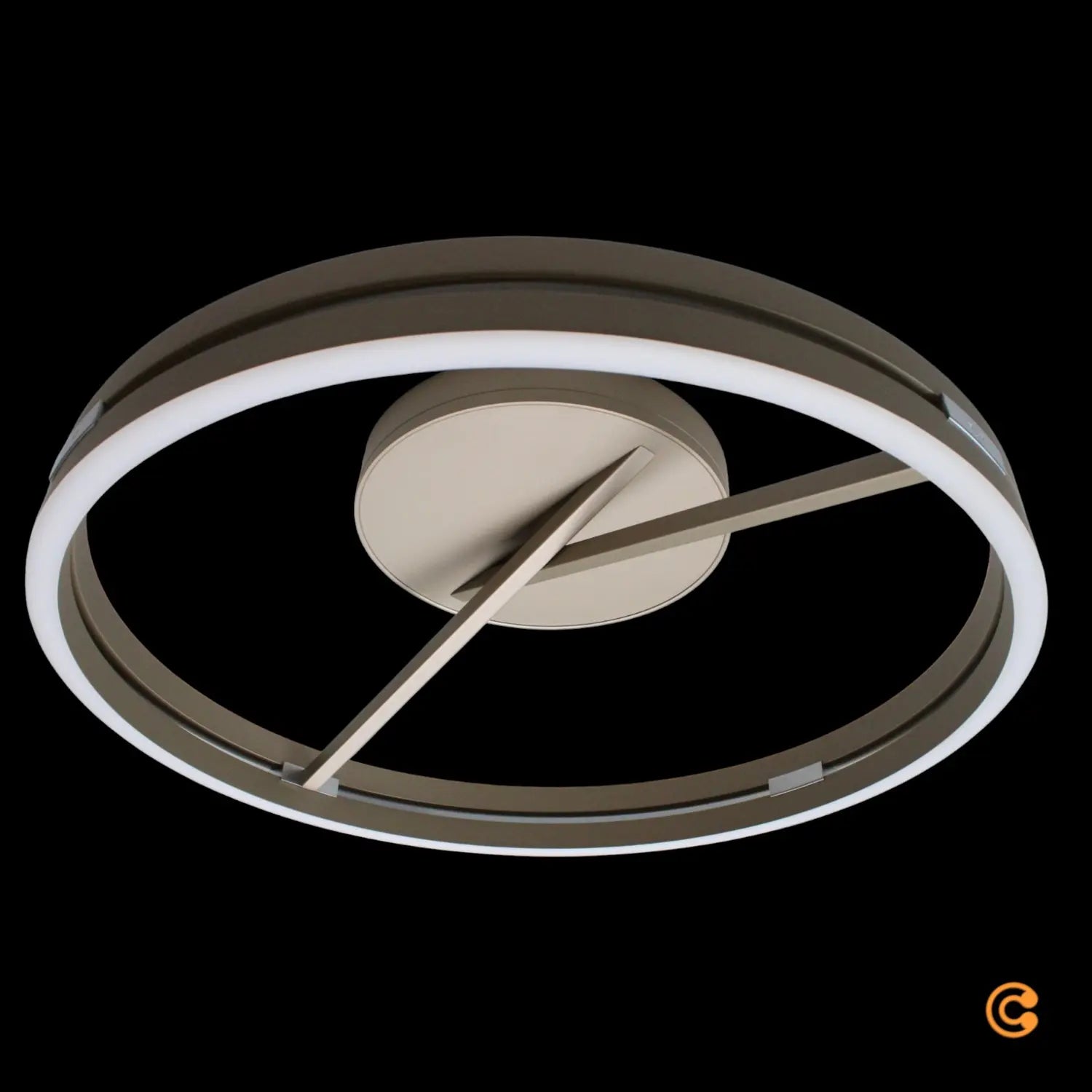 B-Ware Paul Neuhaus Deckenleuchte Lampe Pure Loop Led Braun Innen Metall Cct Leuchte - 4012248398340