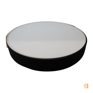 B-Ware Q Smart Home Deckenlampe Deckenleuchte LED schwarz eiche Holz Q BILA Wohnzimmer