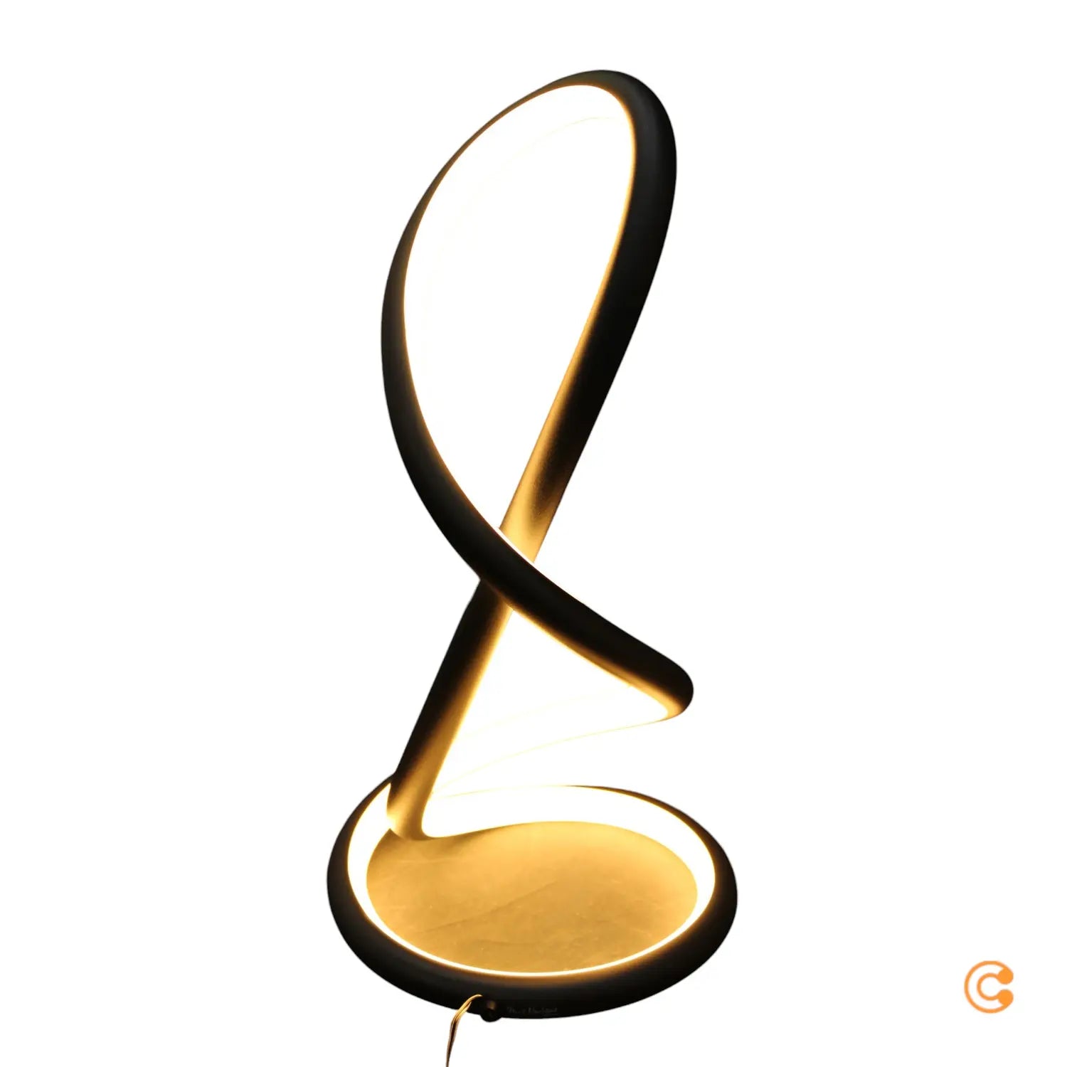 B-Ware Paul Neuhaus Tischleuchte Tischlampe Led Twist Leuchte Schnurdimmer Schwarz  - 4012248396018