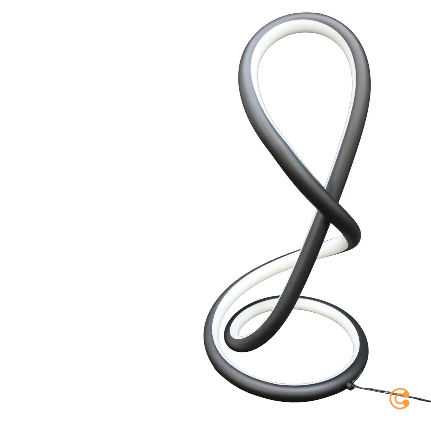 B-Ware Paul Neuhaus Tischleuchte Tischlampe Led Twist Leuchte Schnurdimmer Schwarz  - 4012248396018