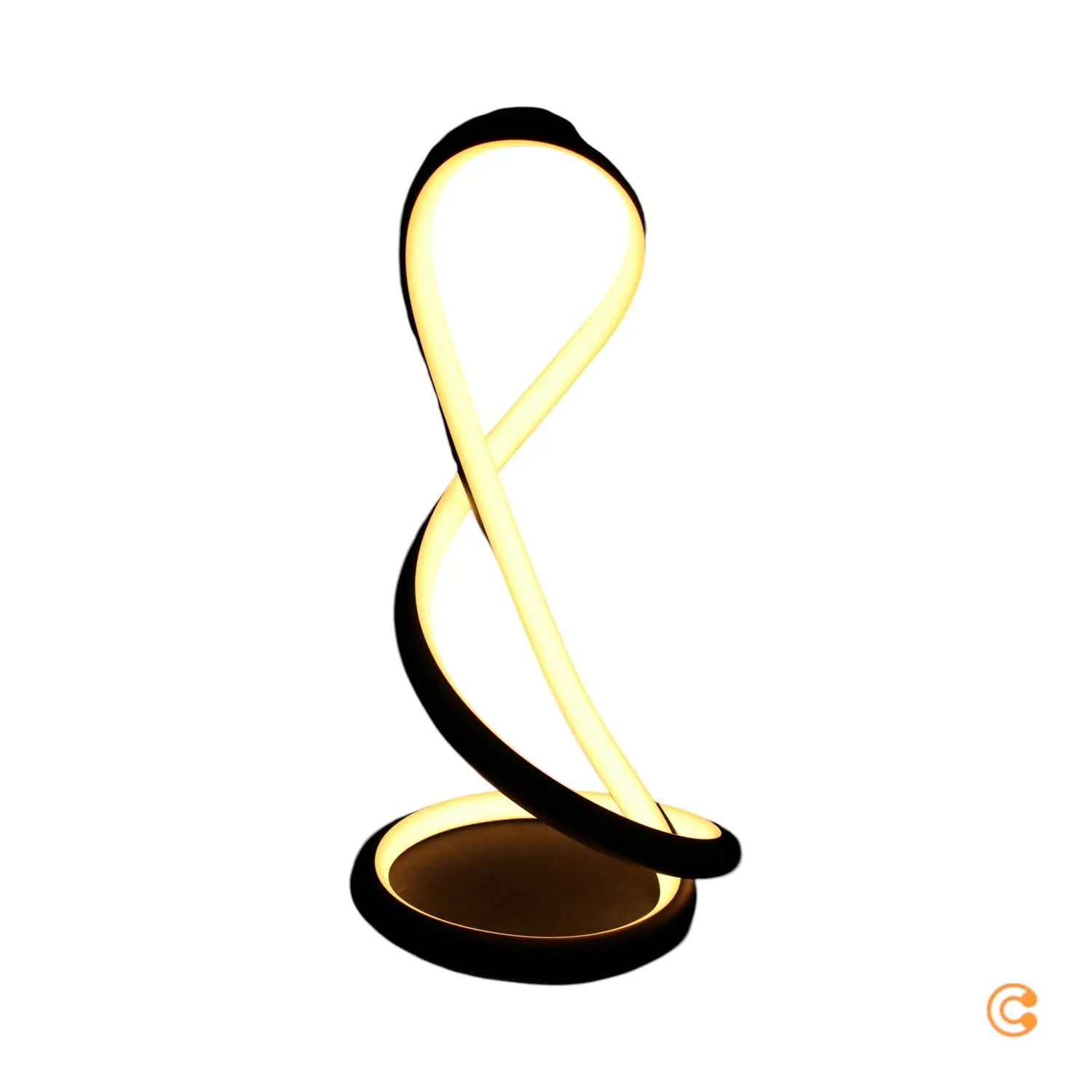 B-Ware Paul Neuhaus Tischleuchte Tischlampe Led Twist Leuchte Schnurdimmer Schwarz  - 4012248396018