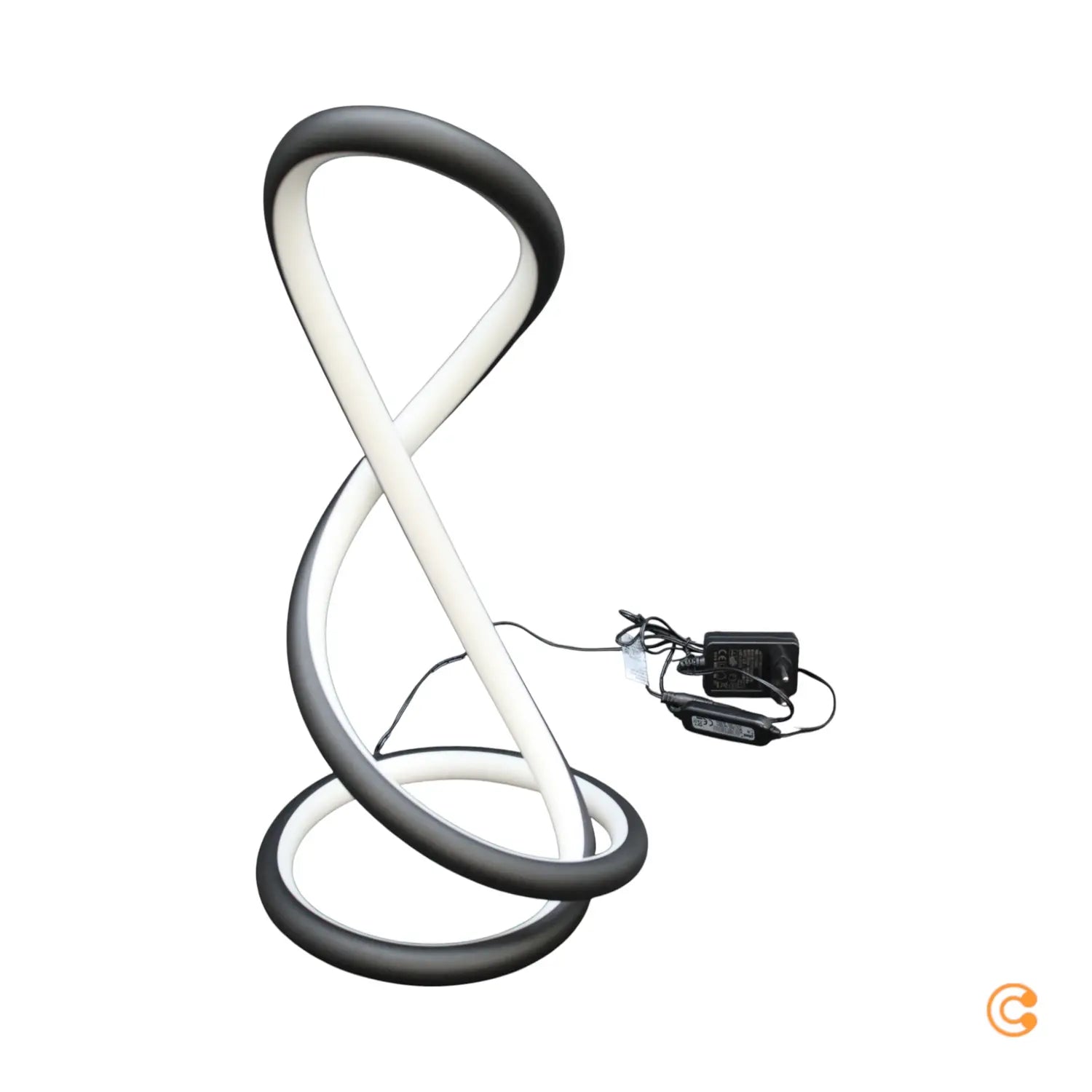 B-Ware Paul Neuhaus Tischleuchte Tischlampe Led Twist Leuchte Schnurdimmer Schwarz  - 4012248396018