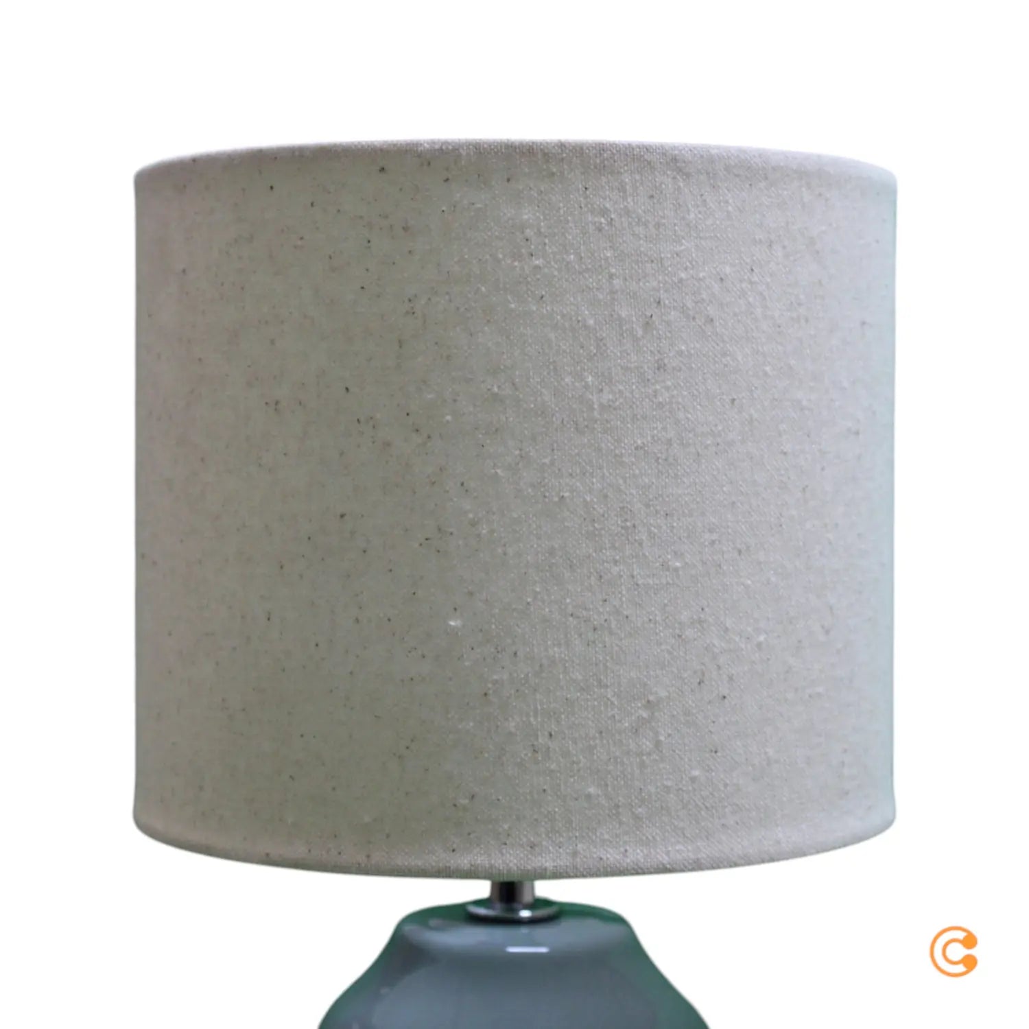 B-Ware Pauleen Tischleuchte Tischlampe Sandy Glow Creme Grün Textil Keramik Schalter - 4000870483251