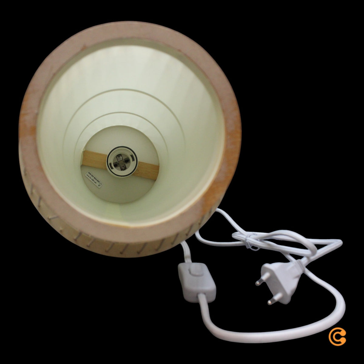 Pauleen Woody Passion Tischleuchte Lampe Bambus natur Wohnzimmer Beleuchtung - 4000870482087