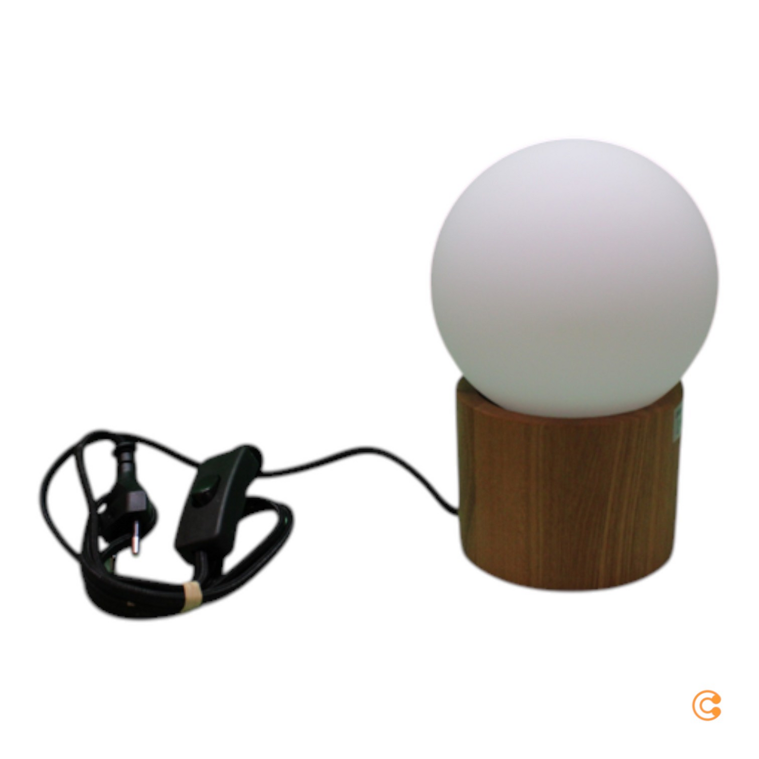 B-Ware Pauleen Woody Shine Tischlampe Tischlicht Tischleuchte Leuchte Holzfuß 2 Stück - 4000870483152