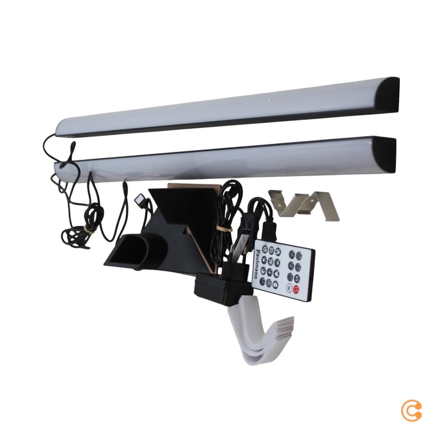 B-Ware Paulmann Lichtleiste Led Entertain Set Rgb Dynamic Schwarz Fernbedienung 2er Set - 4000870051757