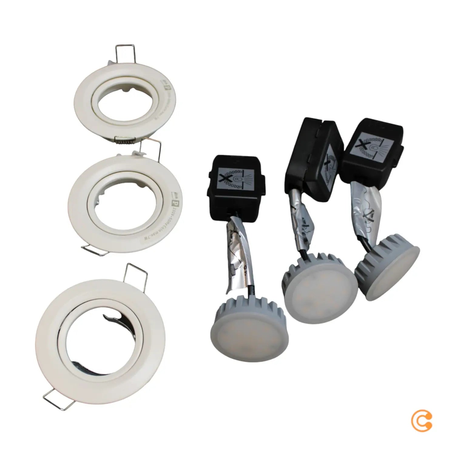 B-Ware Paulmann Led Spot Slim Coin Deckeneinbaustrahler Deckenlampen 3er Set Lampe Weiß - 4000870938645