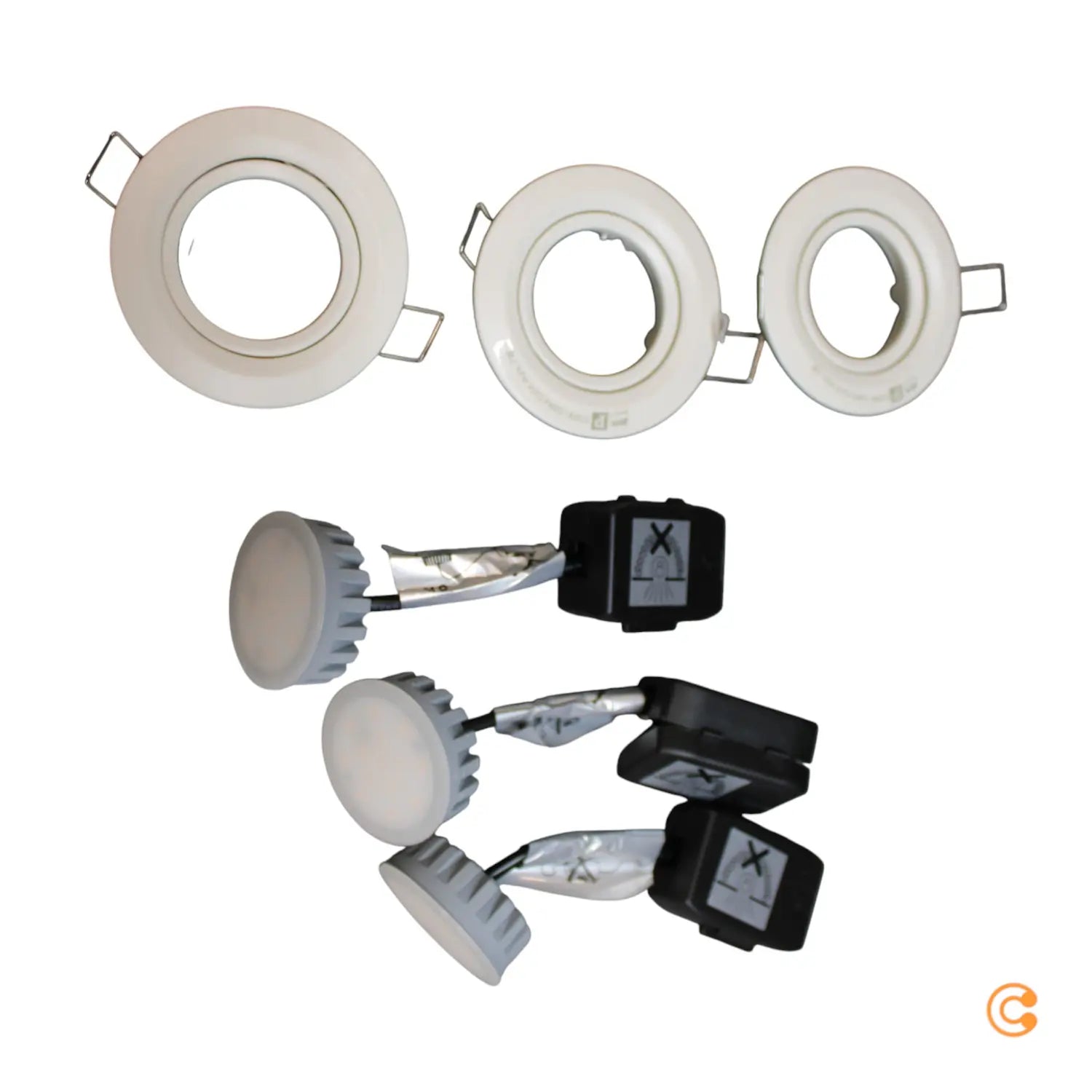 B-Ware Paulmann Led Spot Slim Coin Deckeneinbaustrahler Deckenlampen 3er Set Lampe Weiß - 4000870938645