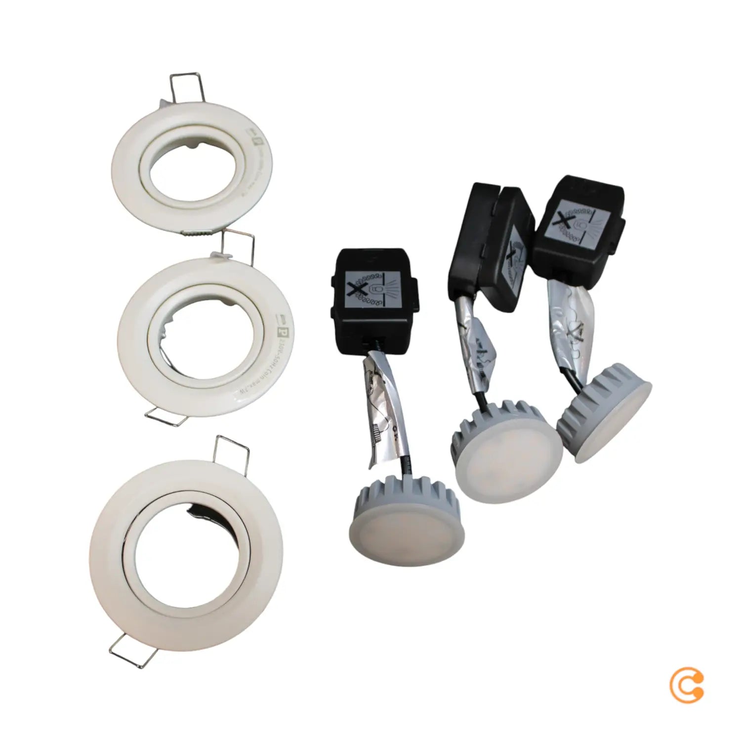 B-Ware Paulmann Led Spot Slim Coin Deckeneinbaustrahler Deckenlampen 3er Set Lampe Weiß - 4000870938645