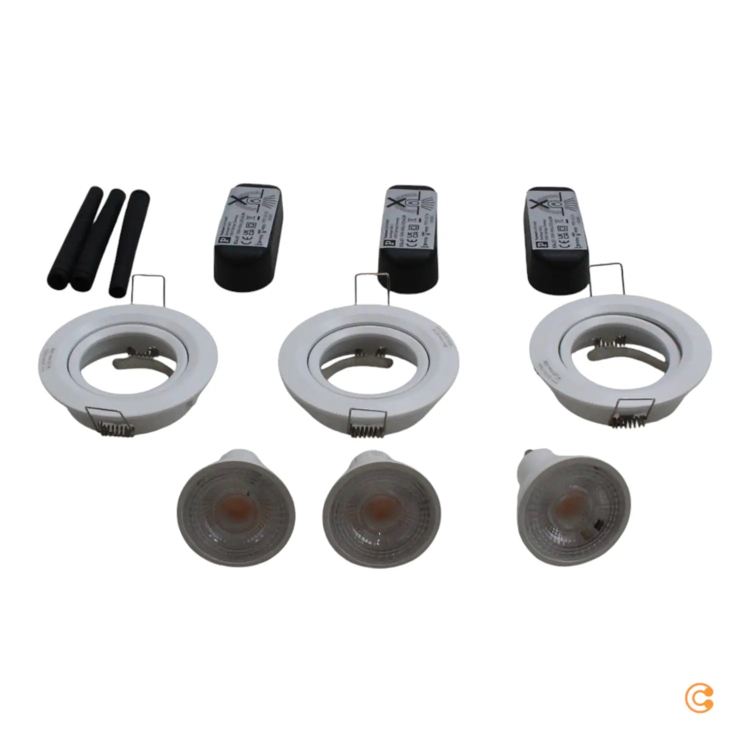 B-Ware Paulmann 3er Spot Einbauleuchte Deckenstrahler Led Weiß Matt Schwenkbar Dimmbar - 4000870934678