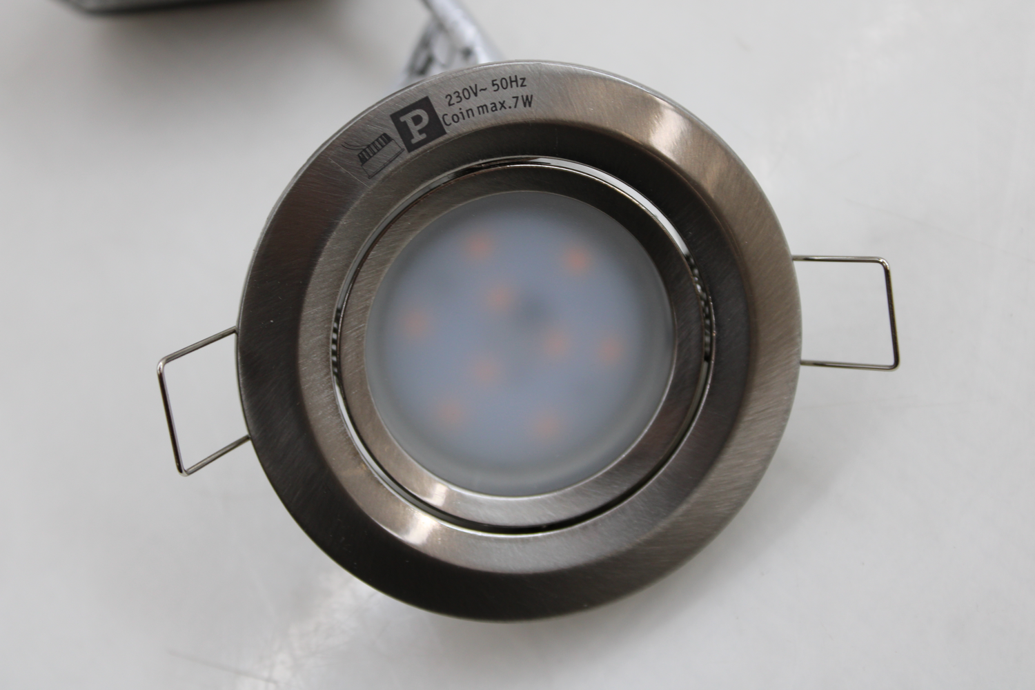 B-Ware Paulmann 3er Spot Nova Coin Deckenlampe Deckenspot Leuchte Rund Schwenkbar Eisen - 4000870934838