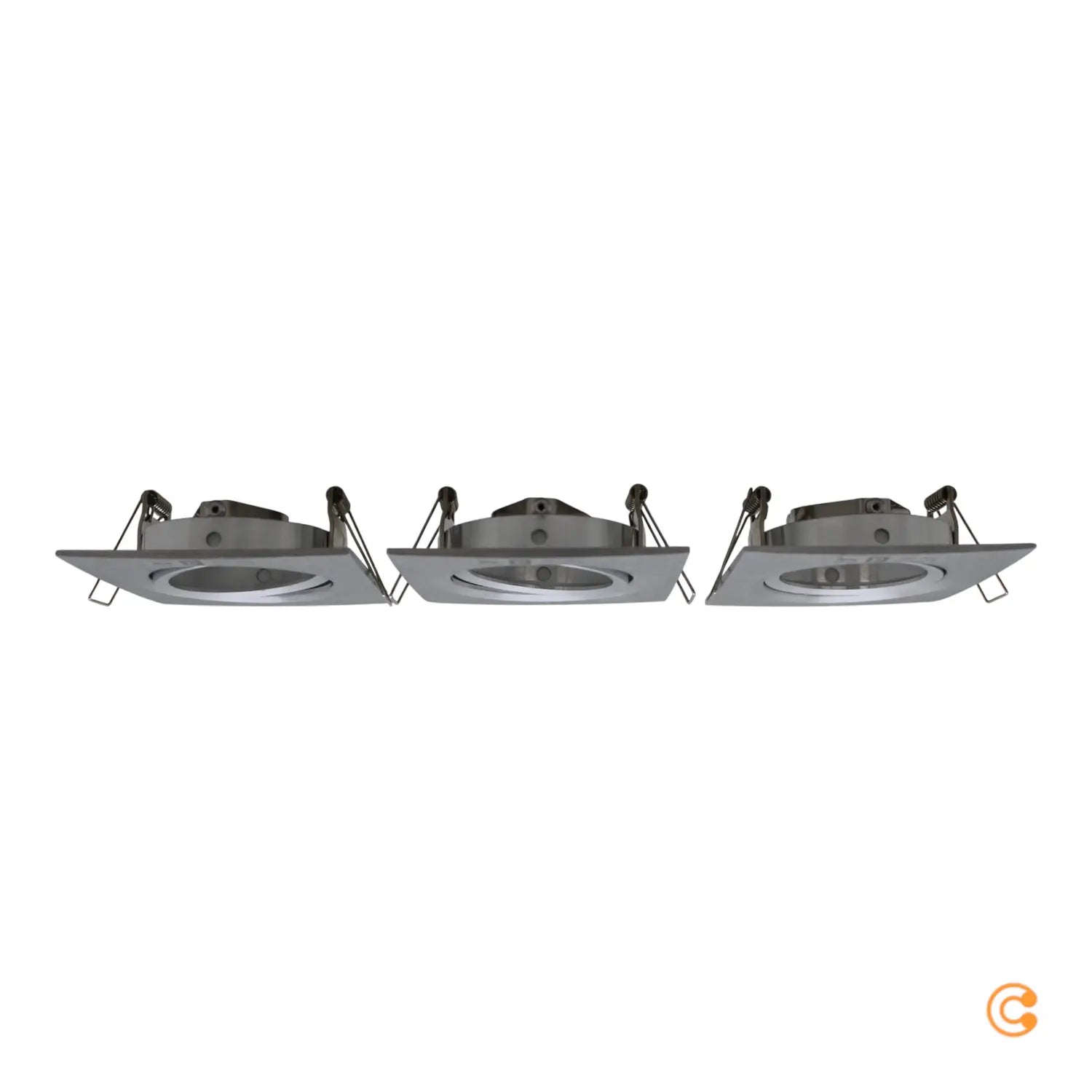 B-Ware Paulmann 3er Spot Nova Coin Eckig Dimmbar Alu Einbauleuchte Leuchte Lampe Spot - 4000870934920