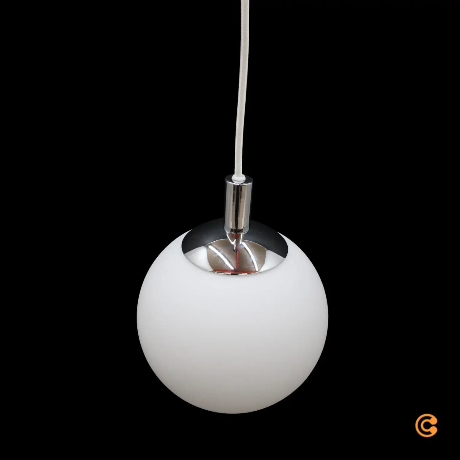 B-Ware Paulmann Pendelleuchte Hängeleuchte Globe Chrom Glas E27 Led Ip44 Badezimmer - 4000870708958