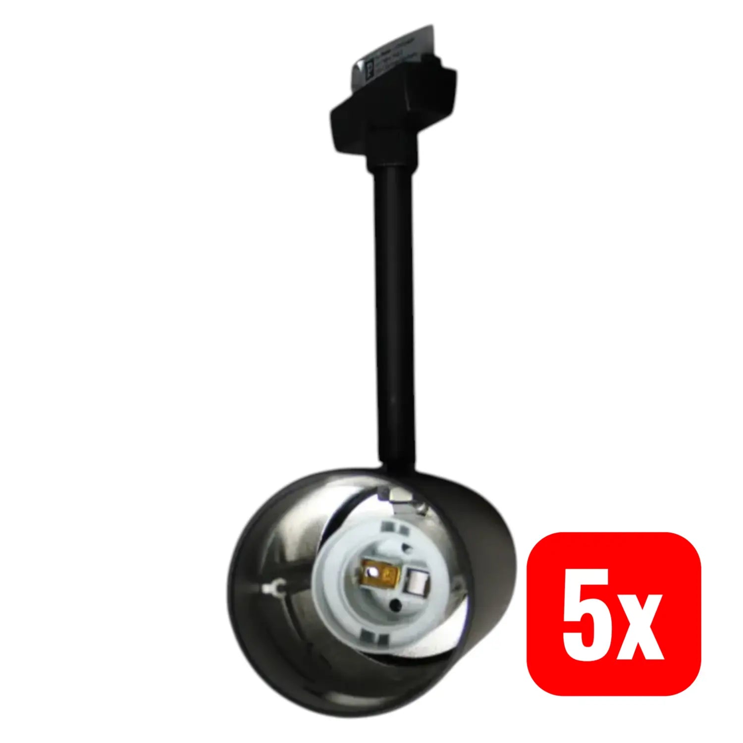 B-Ware Paulmann Spot Strahler U Rail Schwarz Matt Metall Apol Schienensystem 5 Stück - 4000870969793