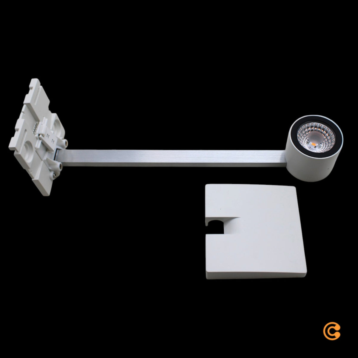 Paulmann Bilderleuchte Wandlampe LED Leuchte Aluminium gebürstet Kunststoff - 4000870955741