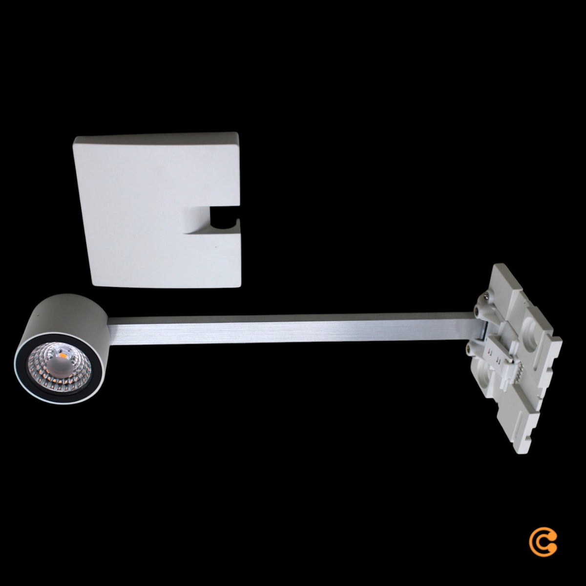 Paulmann Bilderleuchte Wandlampe LED Leuchte Aluminium gebürstet Kunststoff - 4000870955741