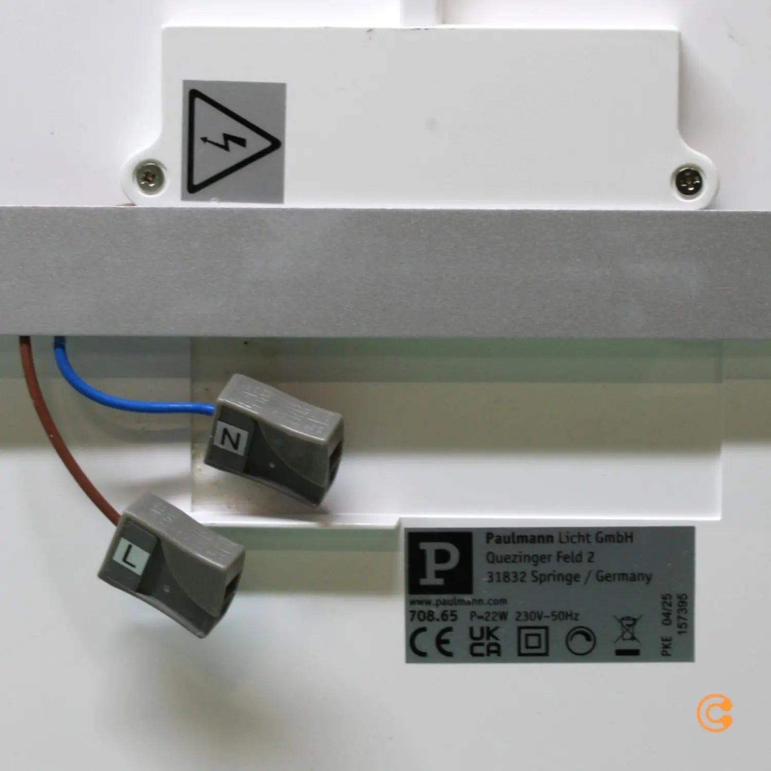 B-Ware Paulmann Atria Led Deckenlampe ø 30 Cm Chrom Deckenlampe Deko Deckenlicht Led - 4000870708651