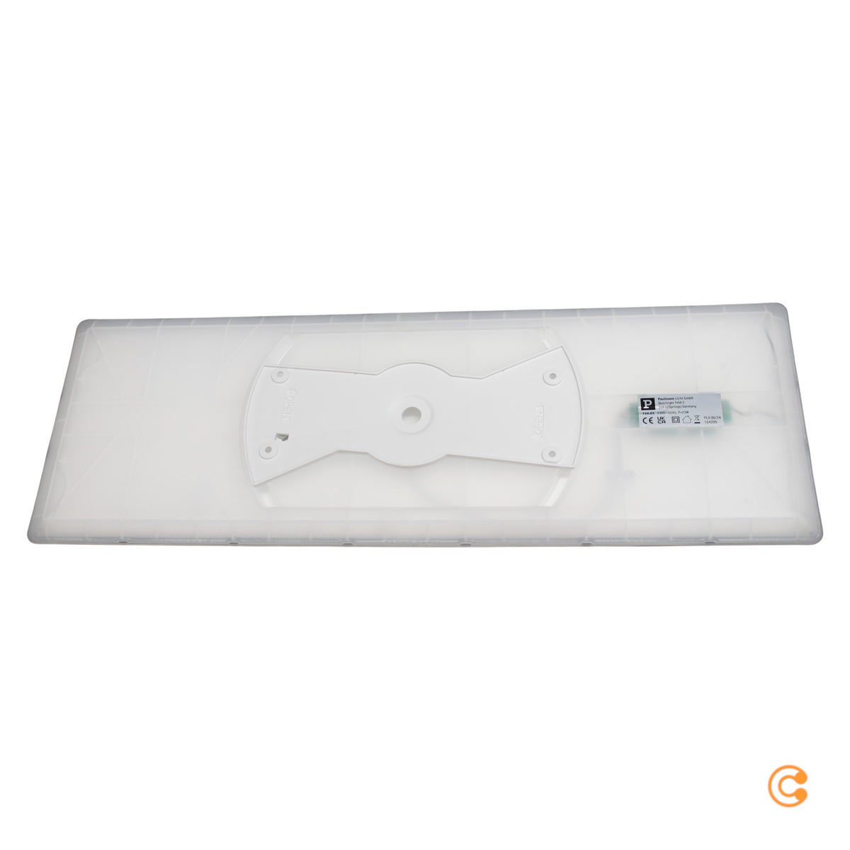 Paulmann Panel Leuchte Licht Atria Shine schwarz 3-Step-Dim 58x20cm LED 2700 K - 4000870710036