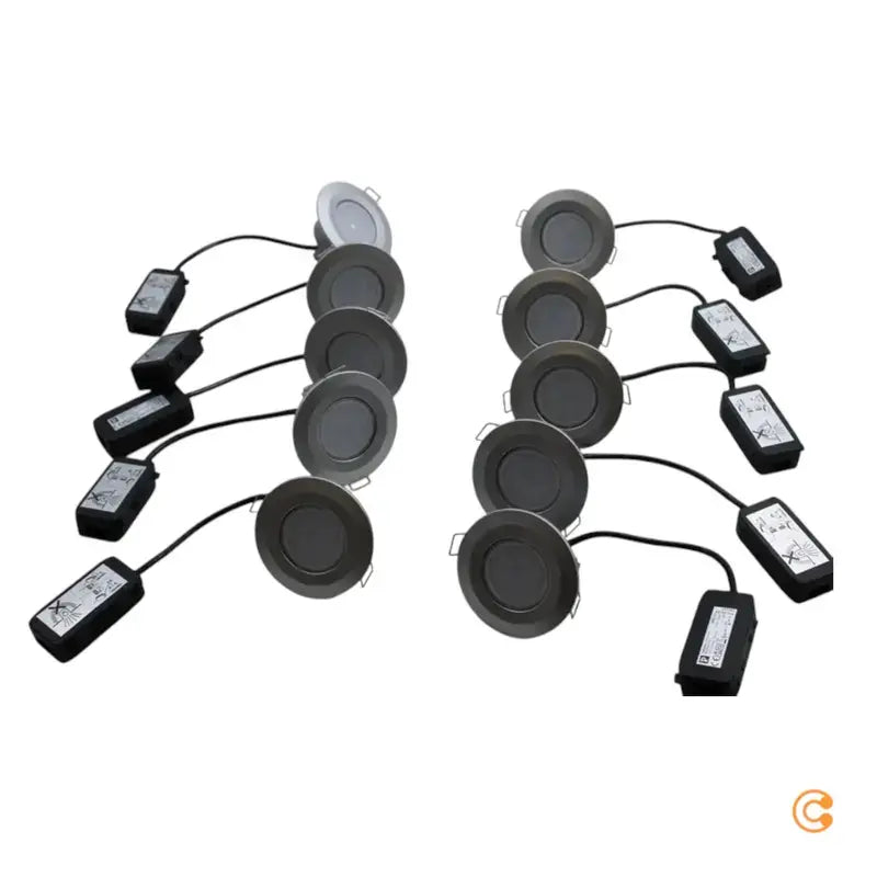 B-Ware Paulmann Einbauspot Deckenspot Led Außenleuchte Chrom Matt Universalweiß Set959 - 4000870999233