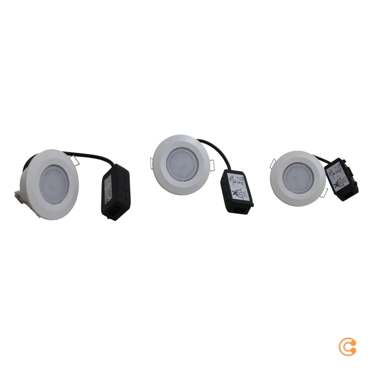 B-Ware Paulmann Calla Deckenspot Deckenlampe Schwenkbar Dimmbar ø9cm 3er Set Weiß - 4000870999318