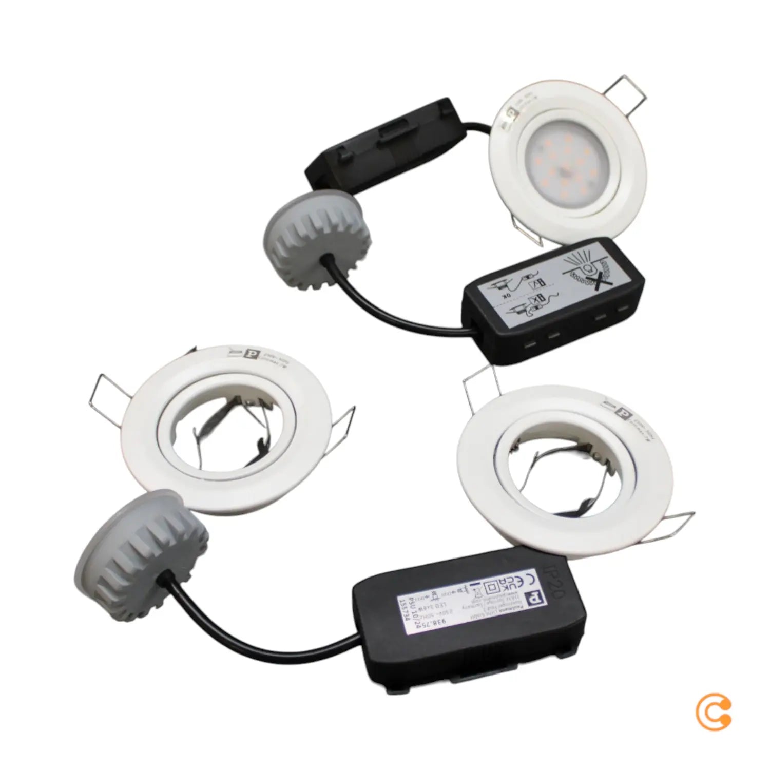 B-Ware Paulmann Coin Slim Led Einbauleuchte Einbaulampe Deckenlampe Lampe Weiß 3er Set - 4000870938751