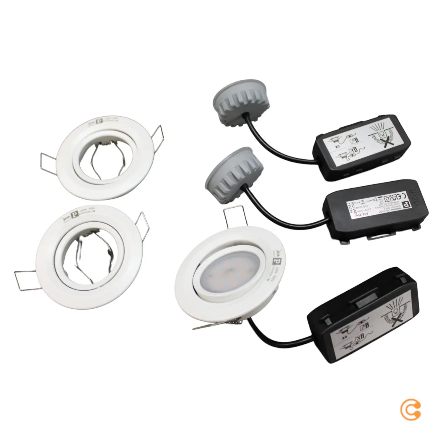 B-Ware Paulmann Coin Slim Led Einbauleuchte Einbaulampe Deckenlampe Lampe Weiß 3er Set - 4000870938751