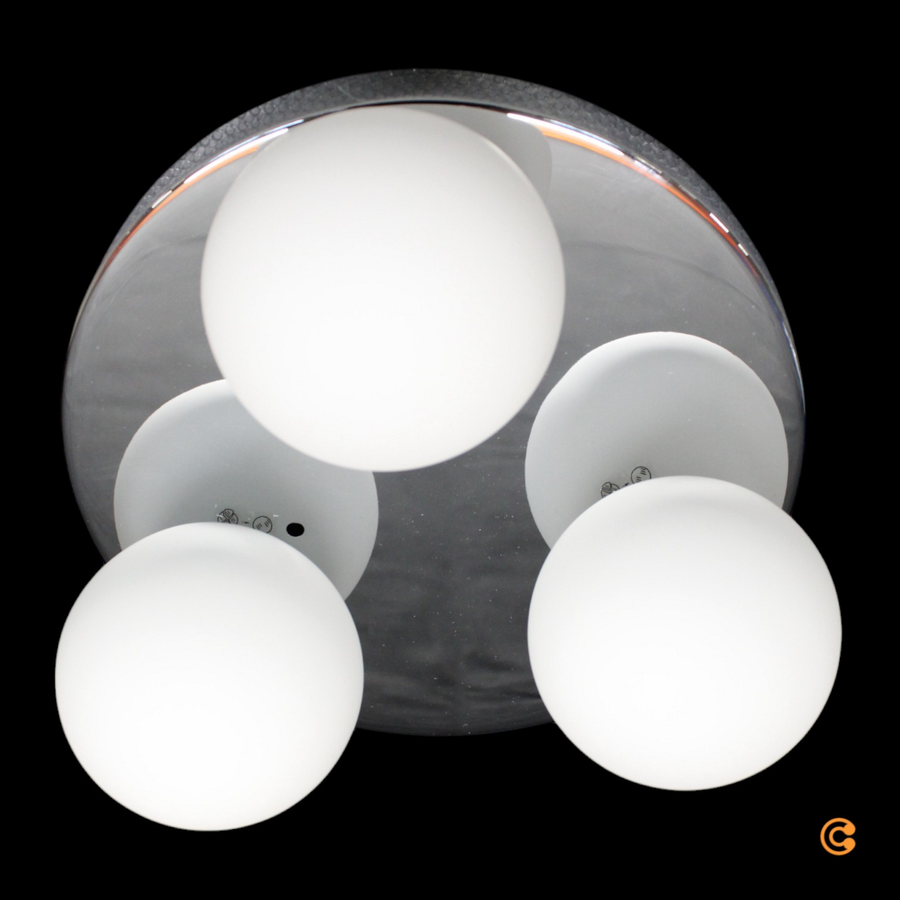 Paulmann Deckenleuchte Gove Rondel Opalglas Chrom 3 Flammig Deckenlampe Lampe B-Ware - 4000870710623
