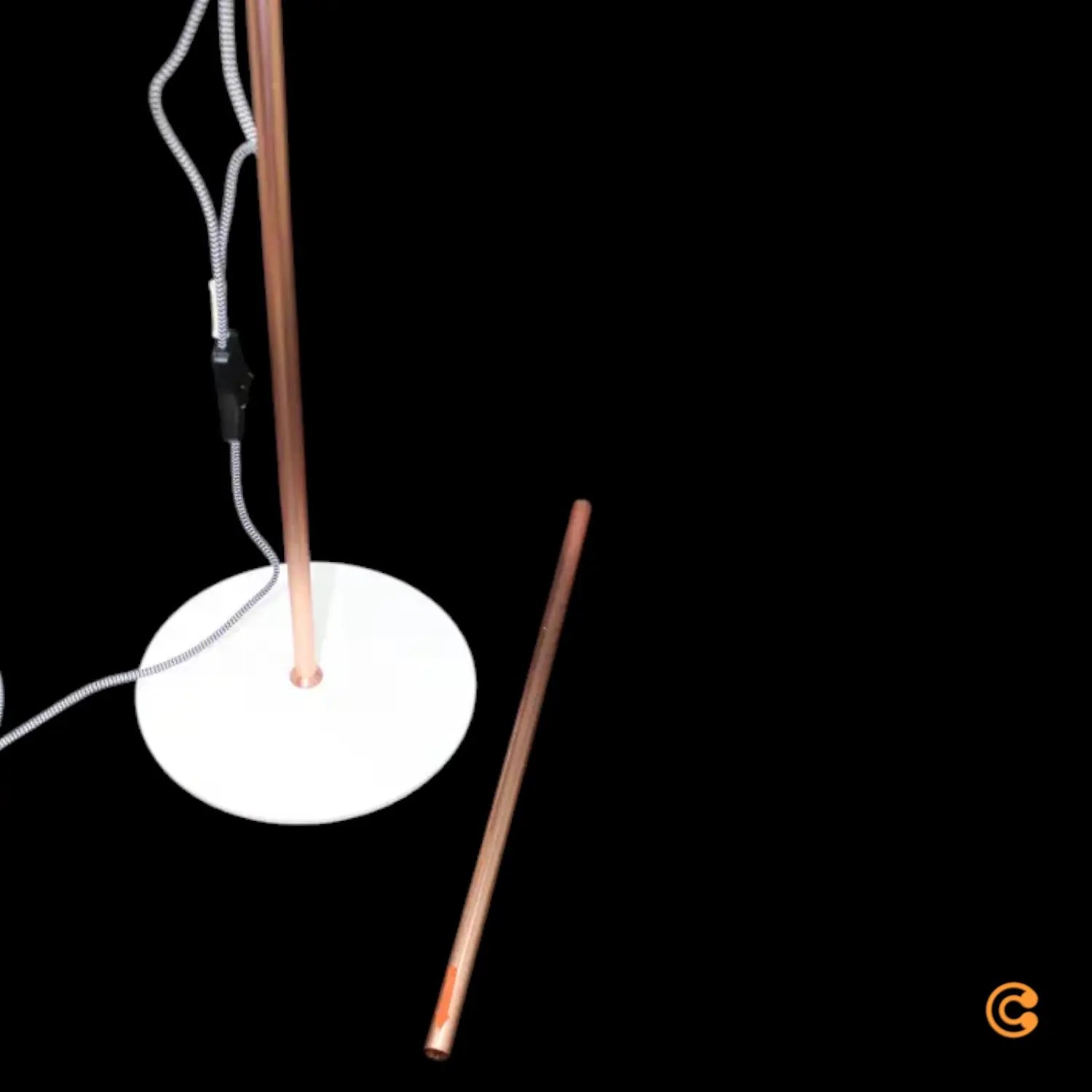 B-Ware Paulmann Haldar Stehlampe Leuchte Lampe Weiß Kupfer 2 Flammig Siehe Text/Foto - 4000870796603