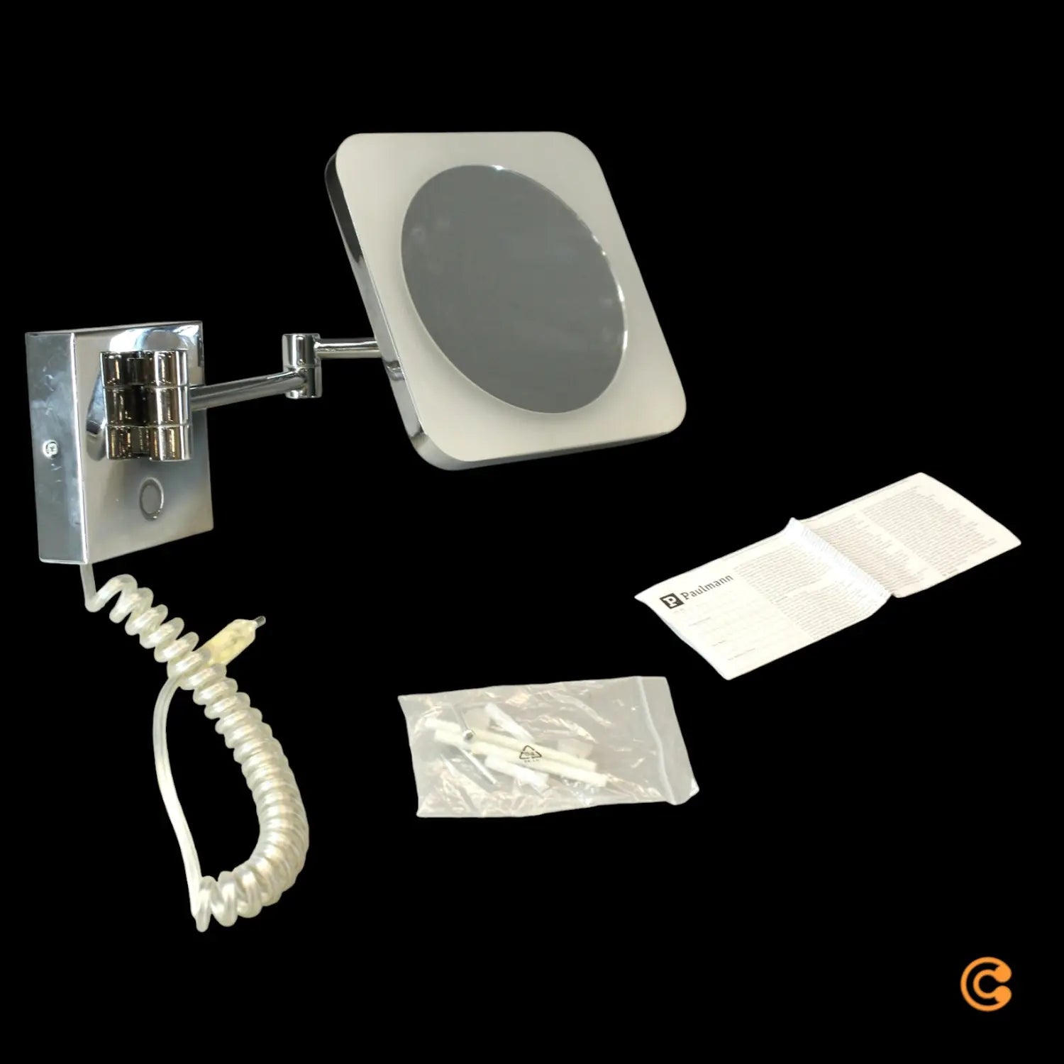B-Ware Paulmann Led Kosmetikspiegel Wandspiegel Spiegel Leuchte Jora Ip44 White Switch - 4000870789339
