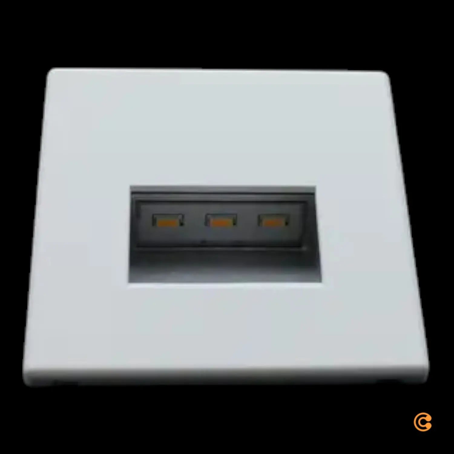 B-Ware Paulmann Led Wandeinbauleuchte Einbauleuchte Edge Quadro 80x5mm 1,2 W 230 3 Stück - 4260748919507